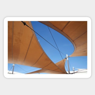 Canvas sails, Australian Outback (C001/3643) Sticker